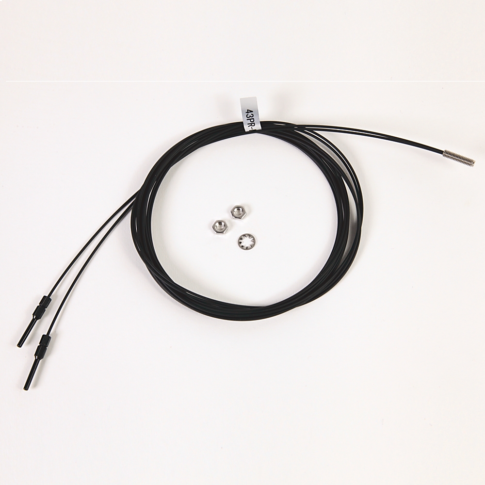 Product image for Cable plastic fiber optic threaded bifurcated 78"