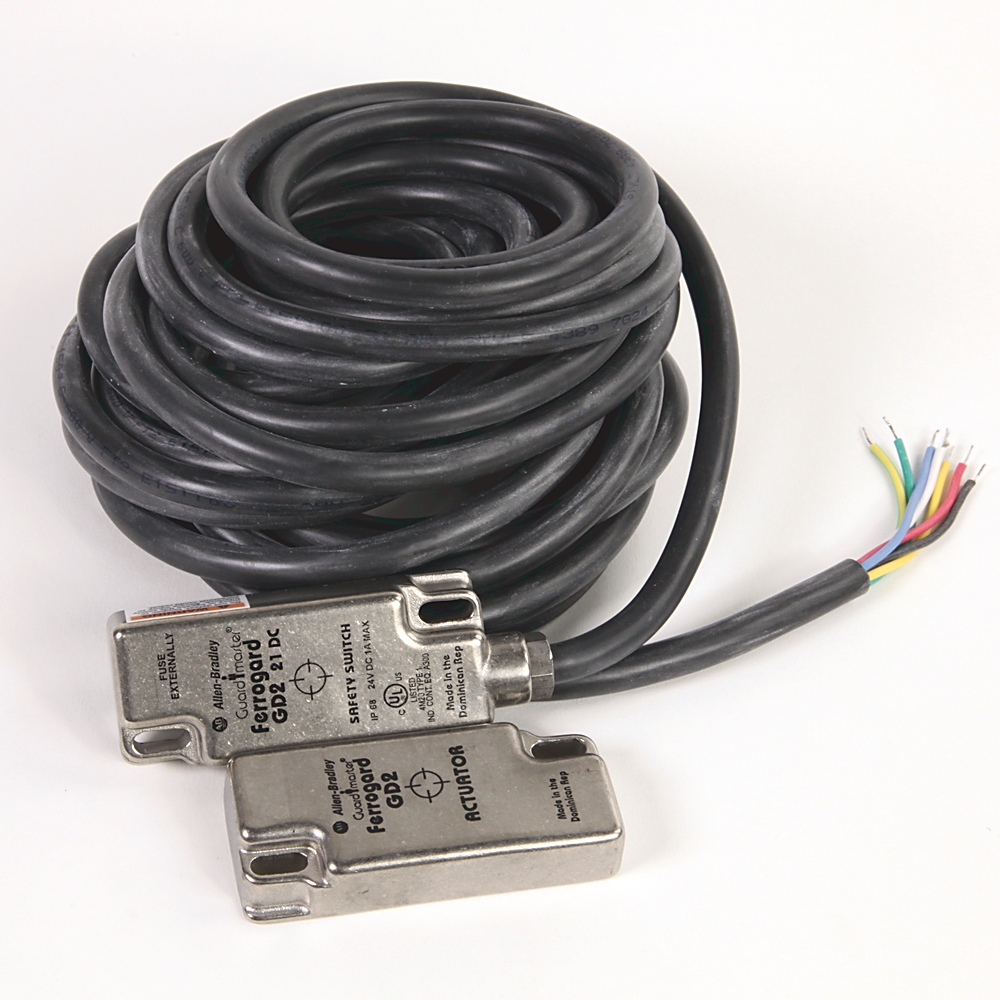 Product image for Switch non-contact FRS21 GD2 2NC1NO 1A 24VDC 6m