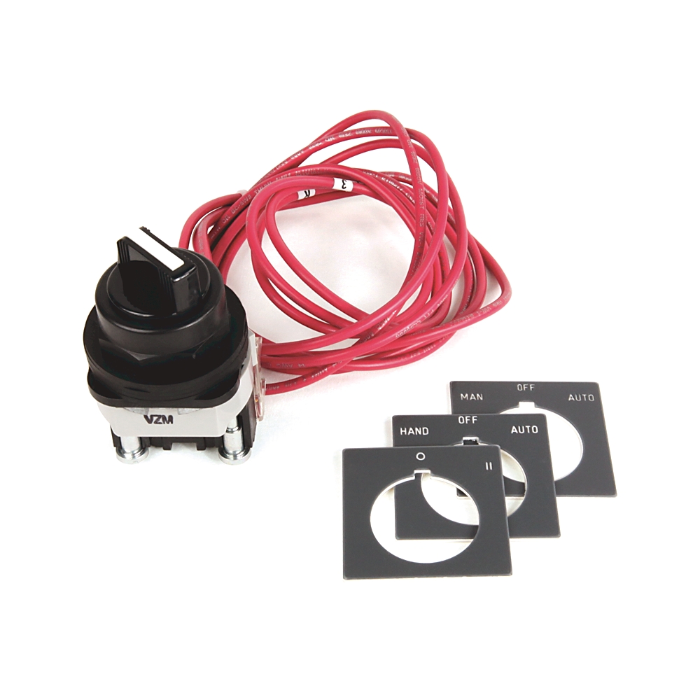 Product image for Kit selector switch HAND-OFF-AUTO NEMA SZ0-6