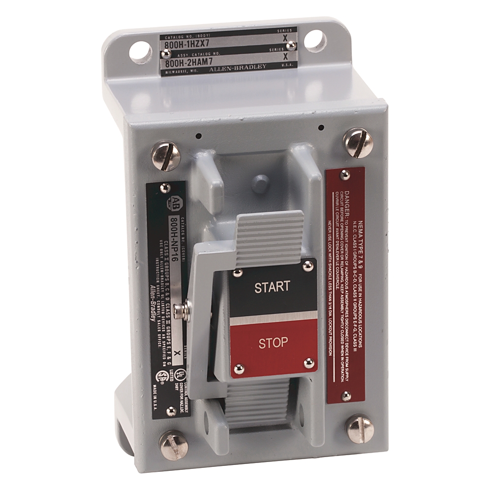 Product image for ABRA 800H-2AH7 START/STOP DOUBLE LEVER COVER