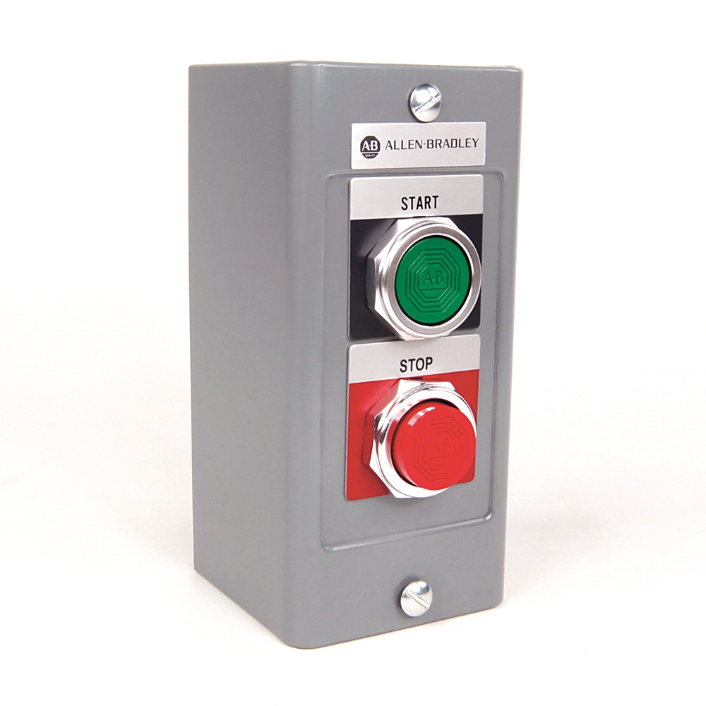 Product image for ABRA 800H-2HX4R PUSH BUTTON STATION