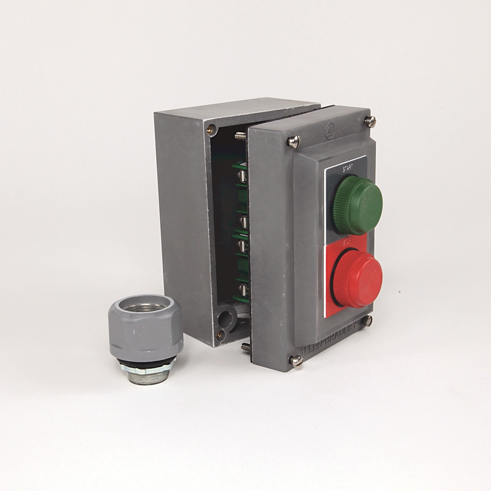 Product image for ABRA 800R-2HA4RL PUSHBUTTON STATION ' START - STOP ' 2POS NEMA4R