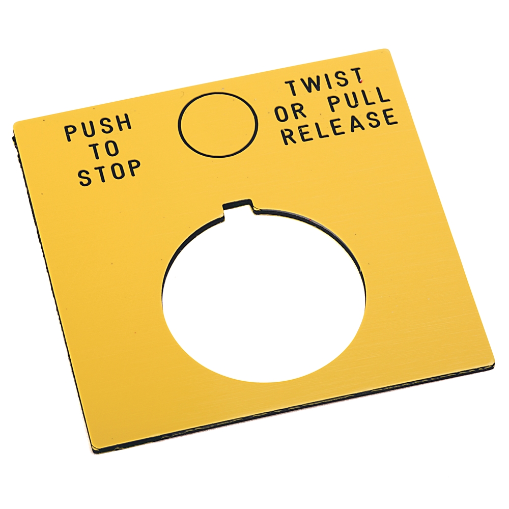 Product image for 30mm 800T PUSH-TO-STOP/TWIST RELEASE Lgd