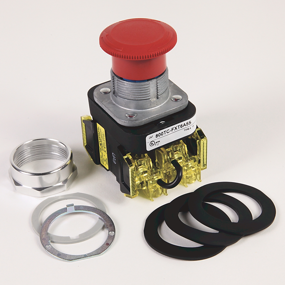 Product image for Pushbutton non-illuminated 2SMCB push-pull/twist