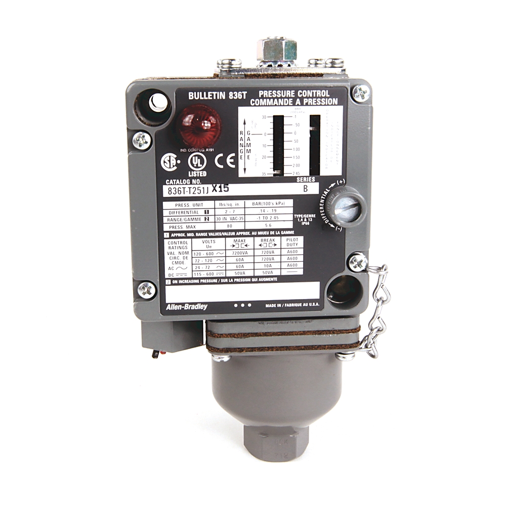 Product image for Pressure control 1NO1NF 2100 0@2800