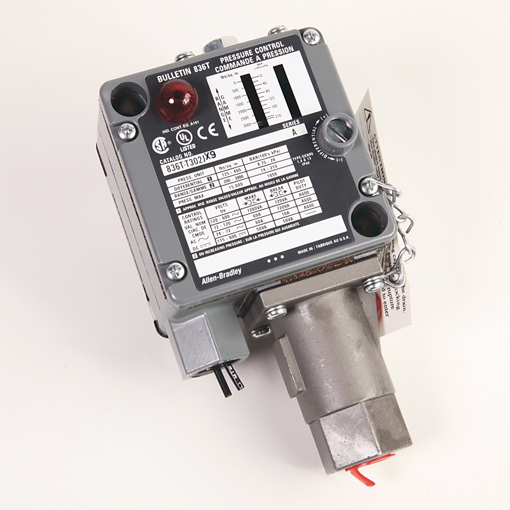 Product image for Electro-Mech Pres Cntrl Sw