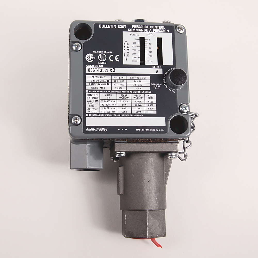 Product image for Electro-Mech Pres Cntrl Sw