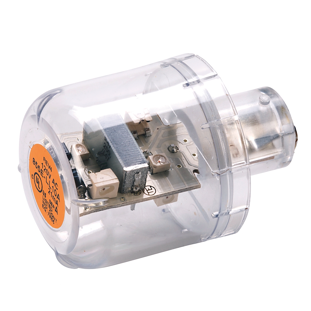 Product image for LED lamp for socket-mount module red 24vac/dc