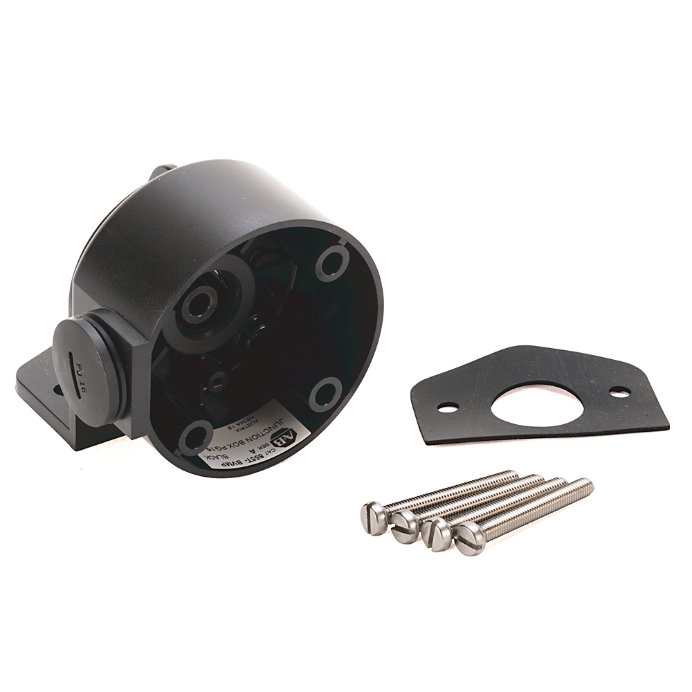 Product image for Pole connection Box M20 threaded black