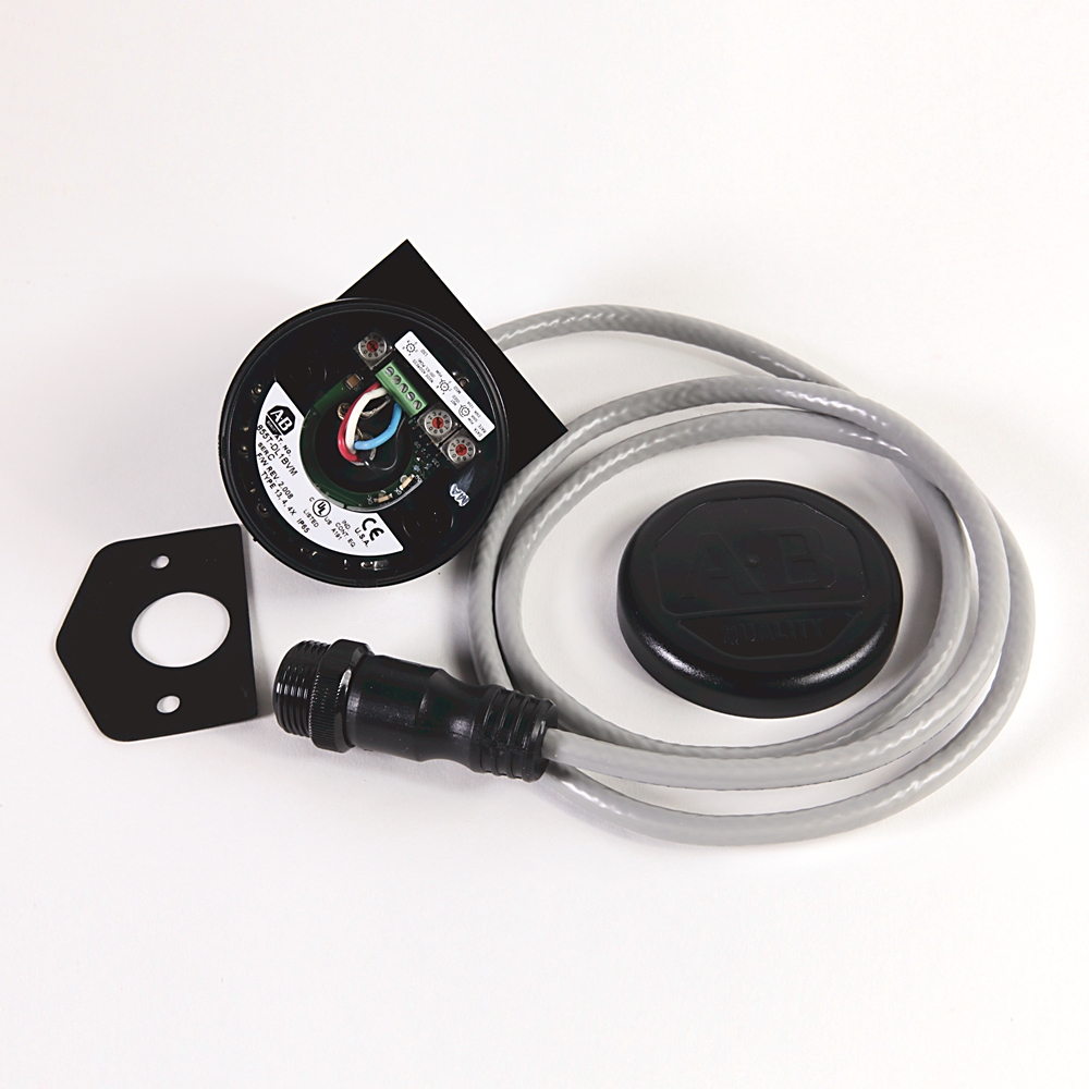 ABRA 855T-DL1BVMC BASE DEVICENET MINI CONNECT FOR STACKLIGHT 1M VERTICAL MOUNT CAP INCLUDED BLACK HOUSING