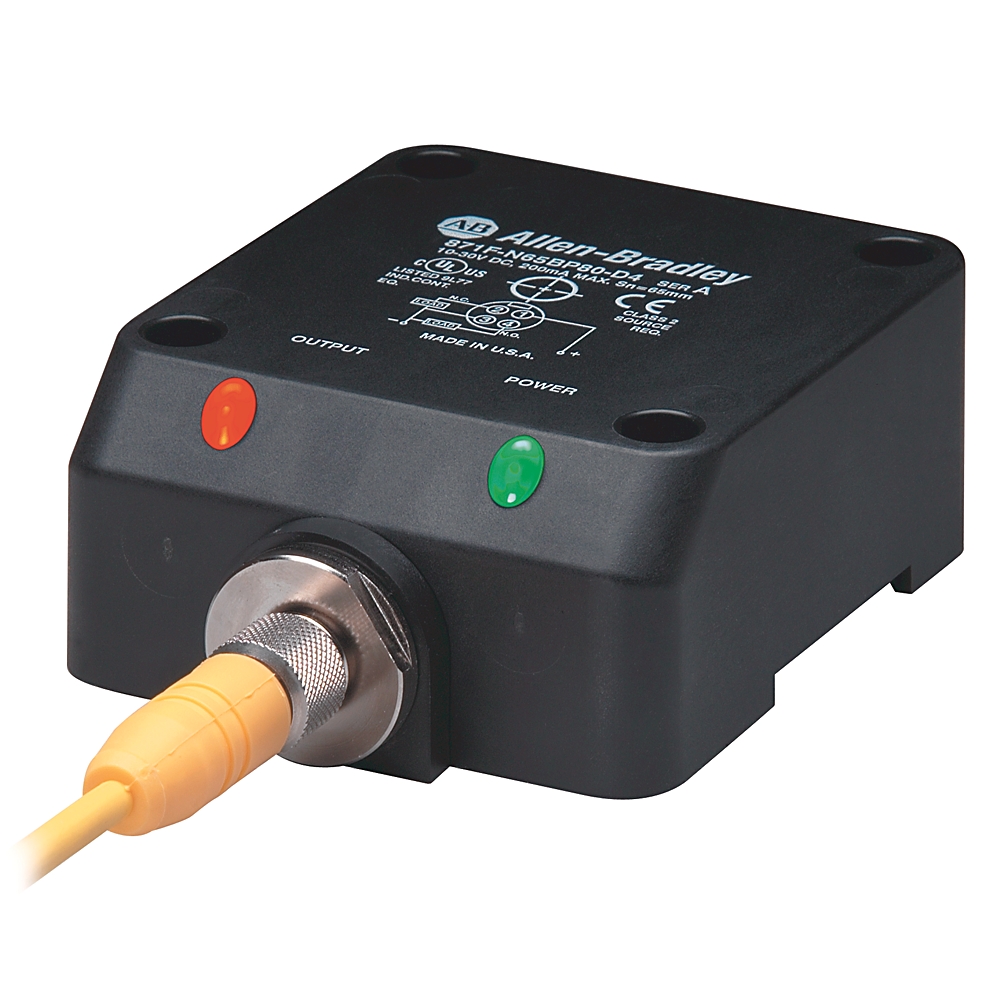 Product image for Proximity sensor inductive 65mm flat pack