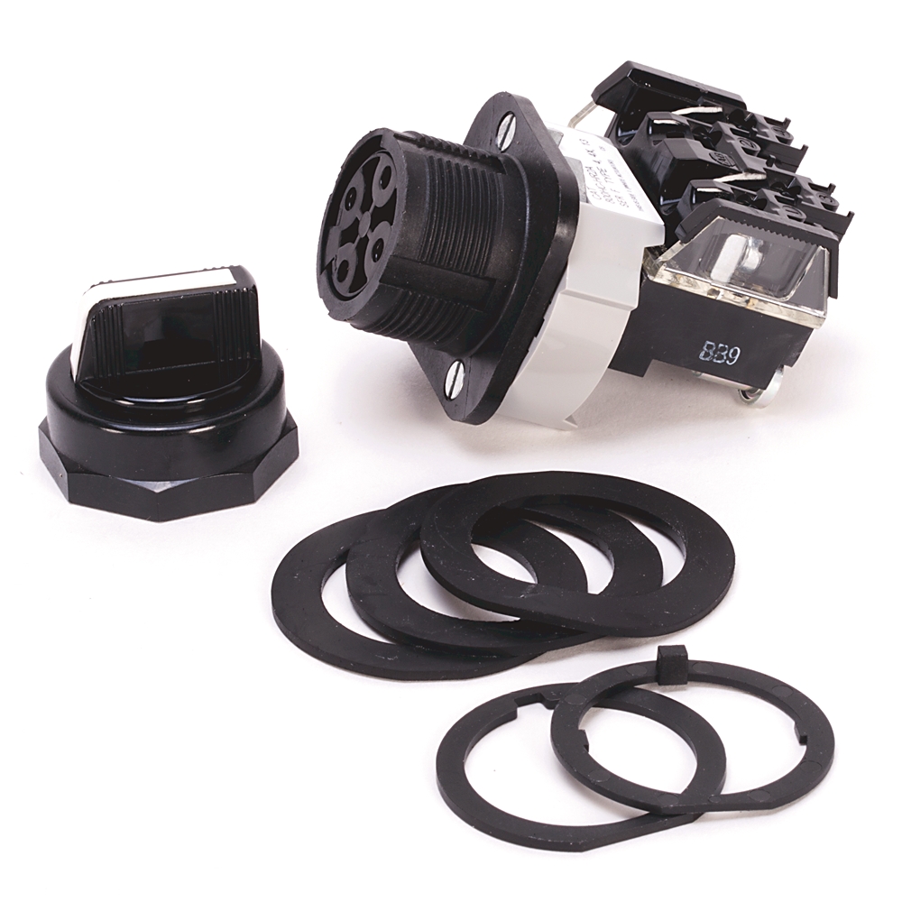 Product image for ABRA 800HC-HR2A 2 POS SELECTOR SWITCH