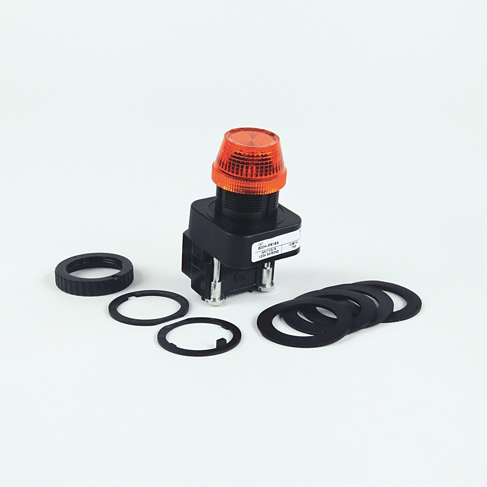Product image for Light pilot LED 480VAC green lens