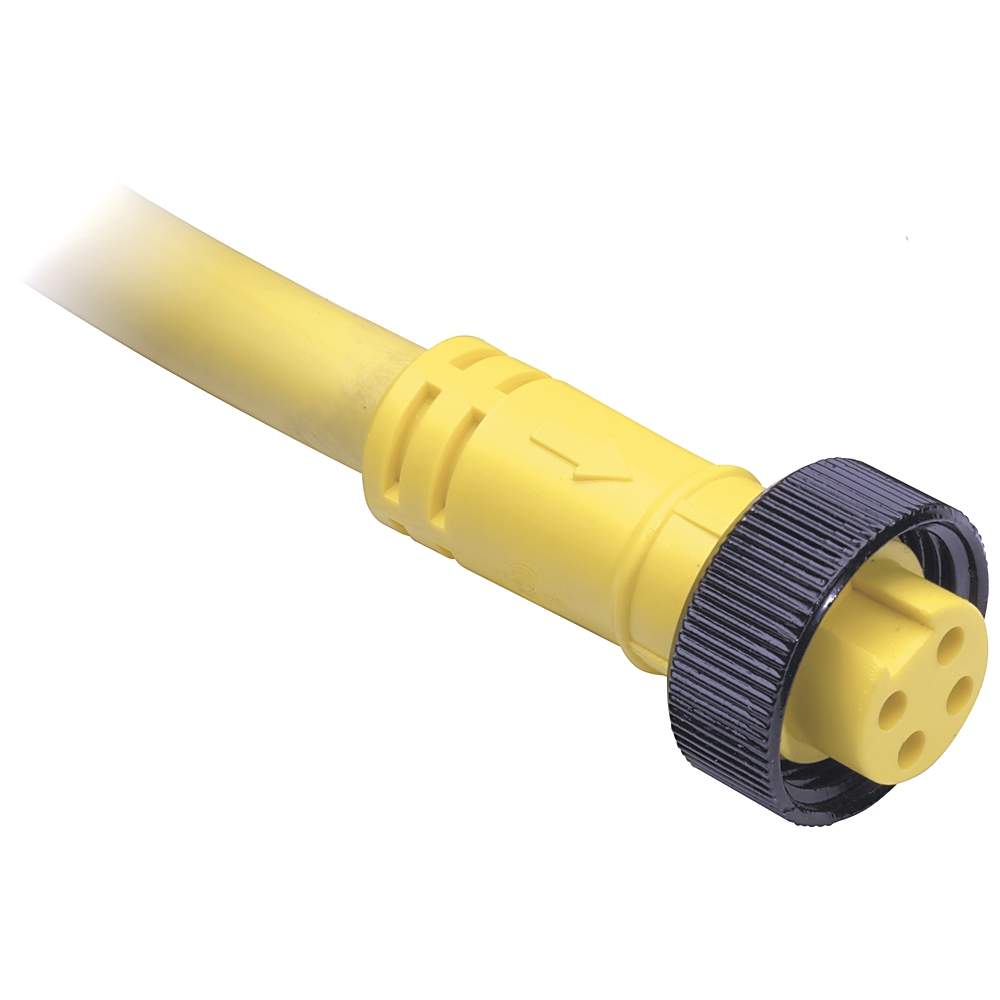 Product image for ABRA 889N-R5AE-12F CORDSET MINI 5P 12' RIGHT ANGLE 18AWG