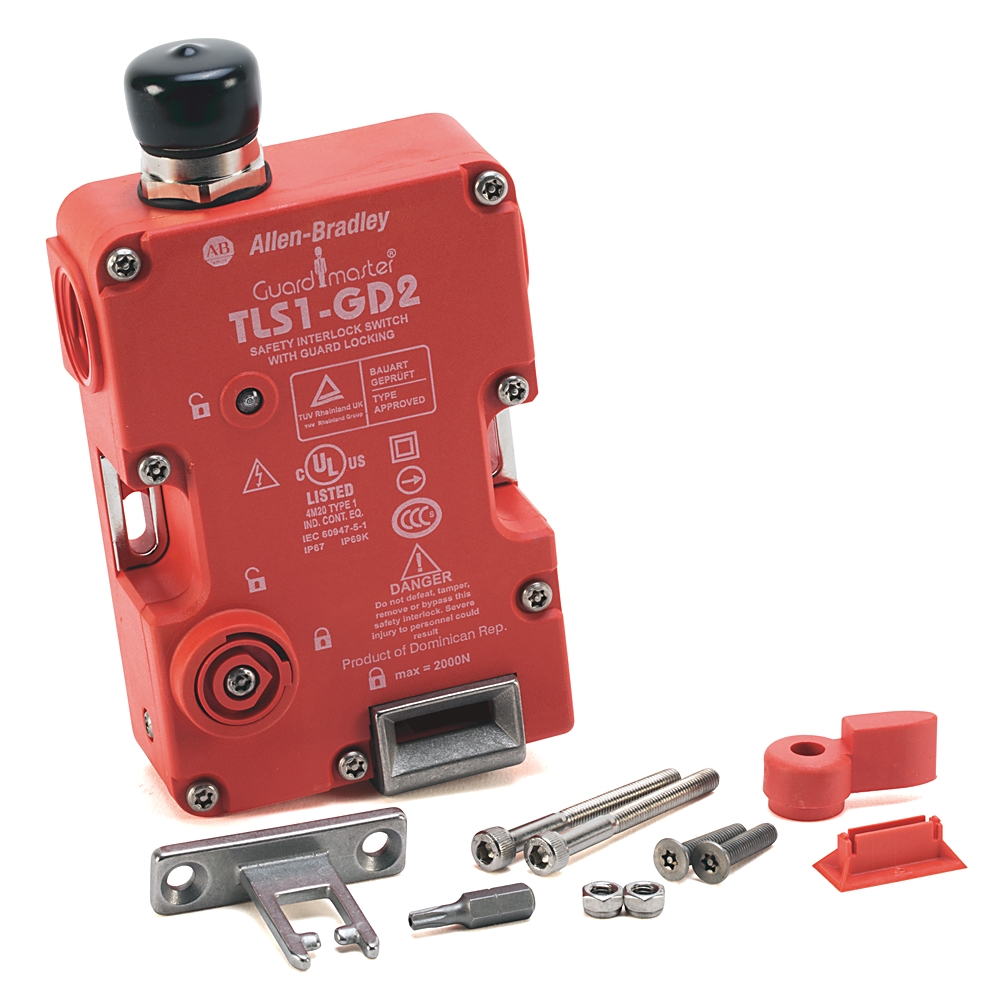 Product image for Switch safety interlock 24VAC/DC
