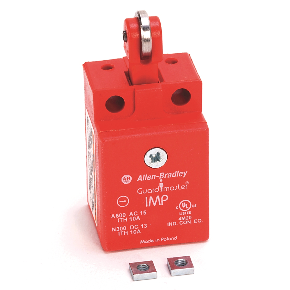 Product image for Switch limit top push cross roller 1NO-1NC