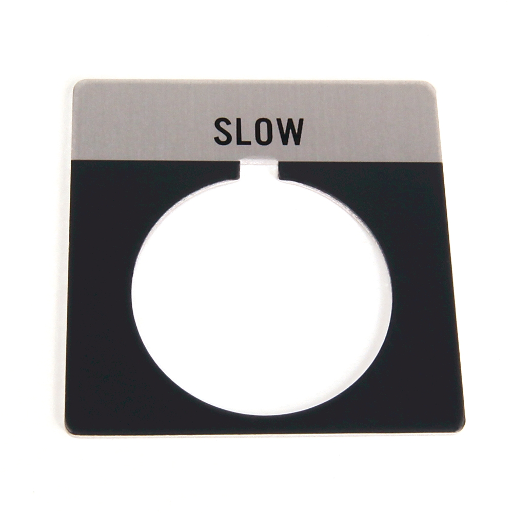 ABRA 800T-X547 NAMEPLATE START FOR PUSHBUTTON