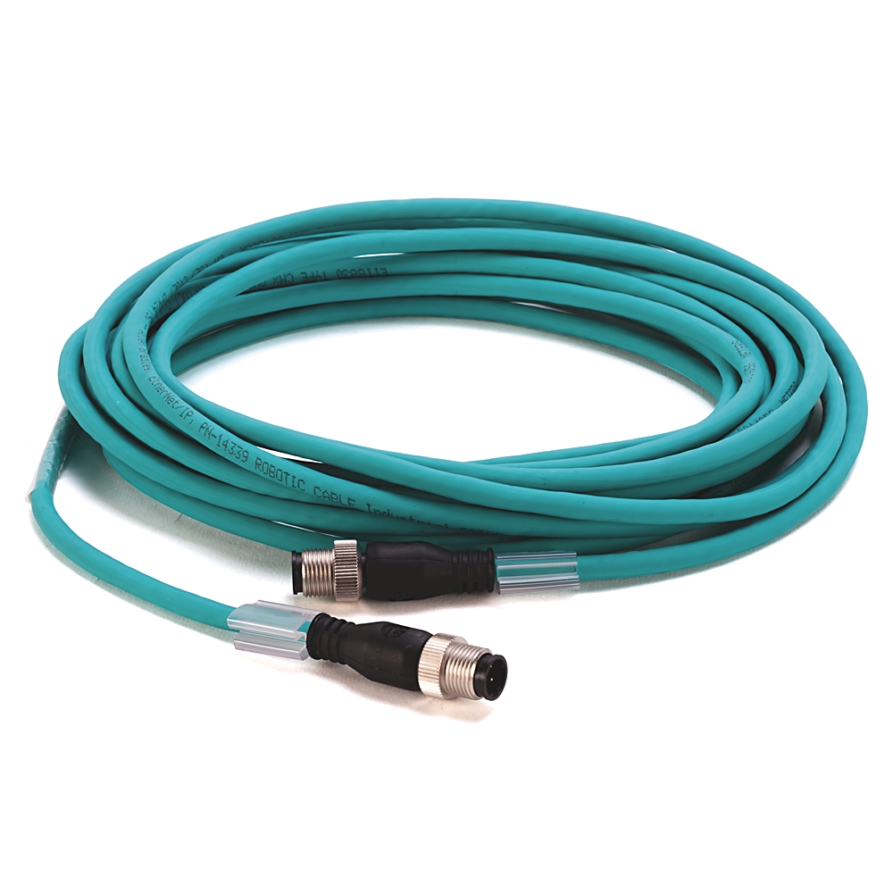 Product image for Micro D-Code, QD Style Ethernet Media