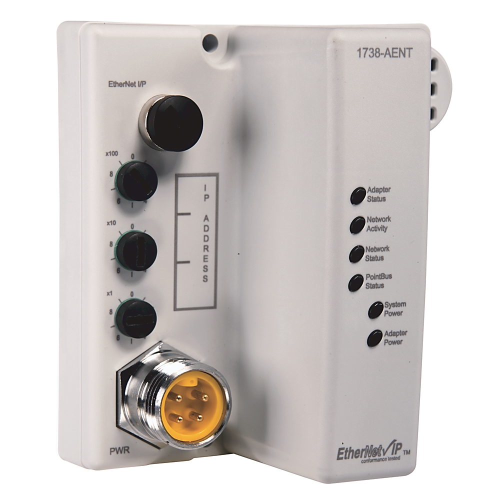 Product image for Module adapter EtherNet/IP 10/100 Mbps M12 quick-disconnect