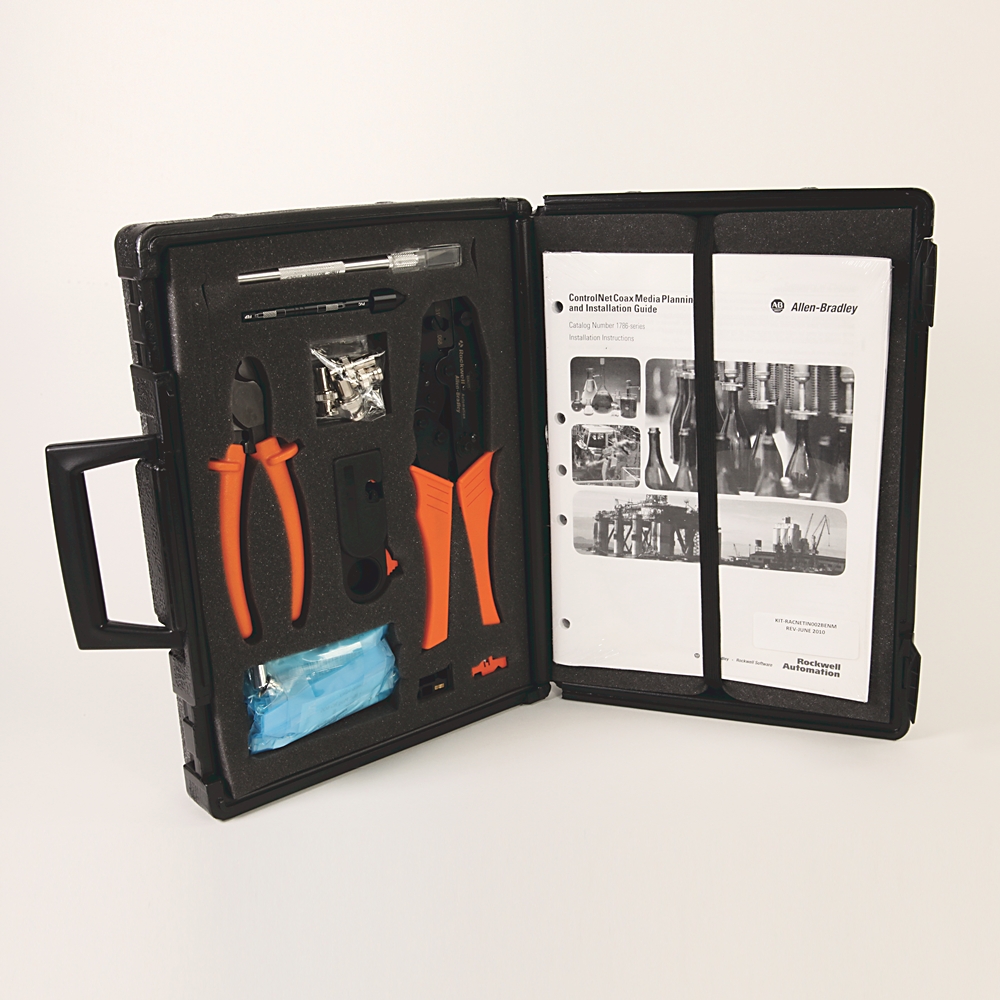 Product image for Coax toolkit for RG-6 quad-shield coaxial cable