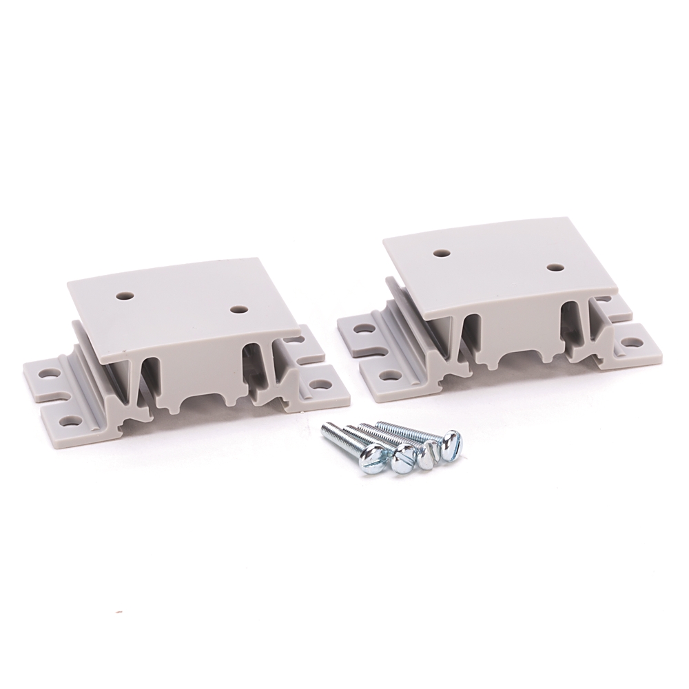 Product image for Bracket mounting with 4screws for DIN rail 2pack