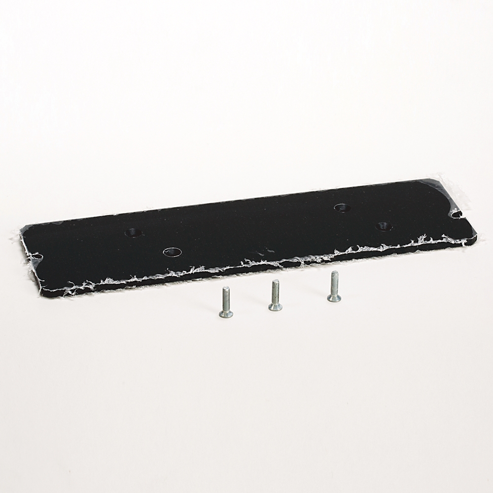 Product image for Mounting plate plastic with 4 screws
