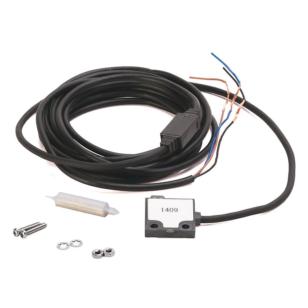Product image for Photoelectric sensor 2m 500V Cable 24VDC 50mm
