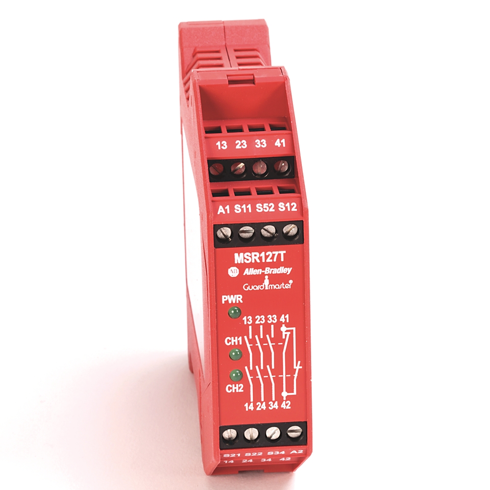 Product image for ABRA 440R-N23126 MINOTAUR MSR127T SAFETY MON RELAY 1NC/2NC-INPUT