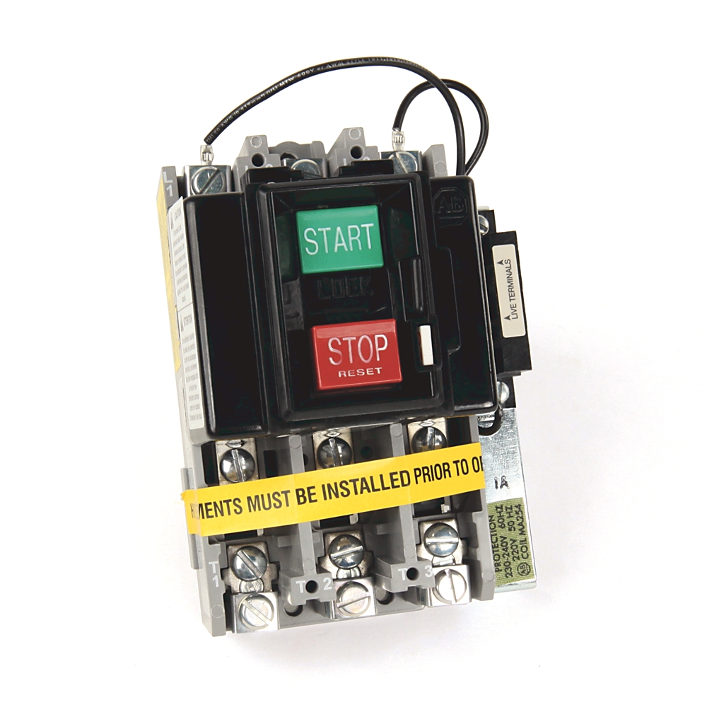 Product image for NEMA Size 0 Manual Motor Starter