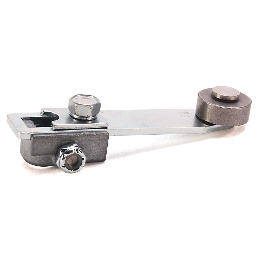 Product image for ABRA 802T-W20A OPERATING LEVER ROLLER LEVER NON-ADJUSTABLE 2.0 IN ROLLER ON FRONT STEEL 0.75 IN 0.25 IN