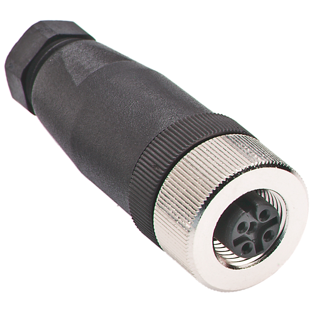 ABRA 871A-TS5-DM1 TERMINAL CHAMBER, DC MICRO (M12), STRAIGHT MALE, 5-PIN, 6-8MM (0.24-0.32 IN)