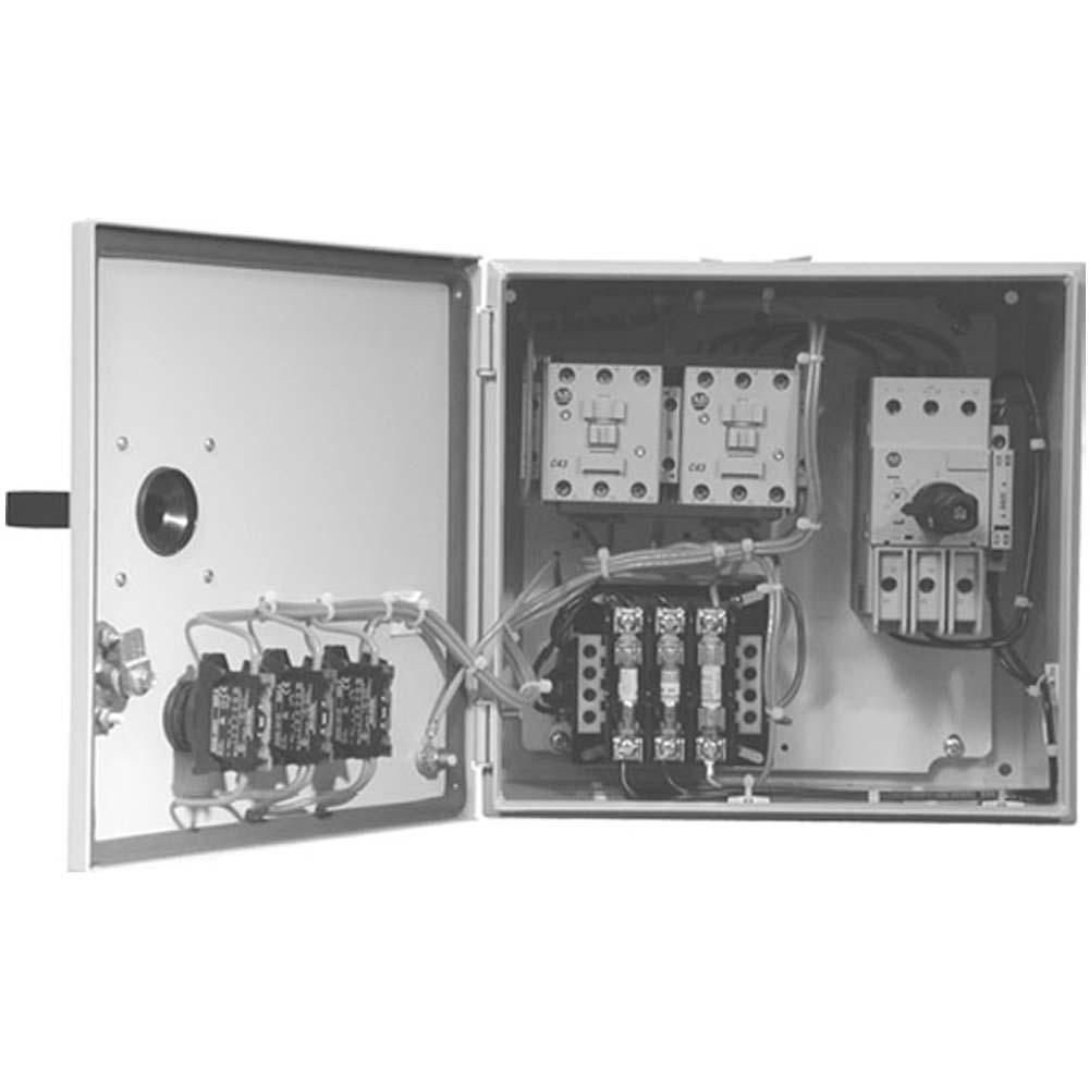 Product image for Starter combination reversing 14.5-20A 120/480VAC enclosure-B