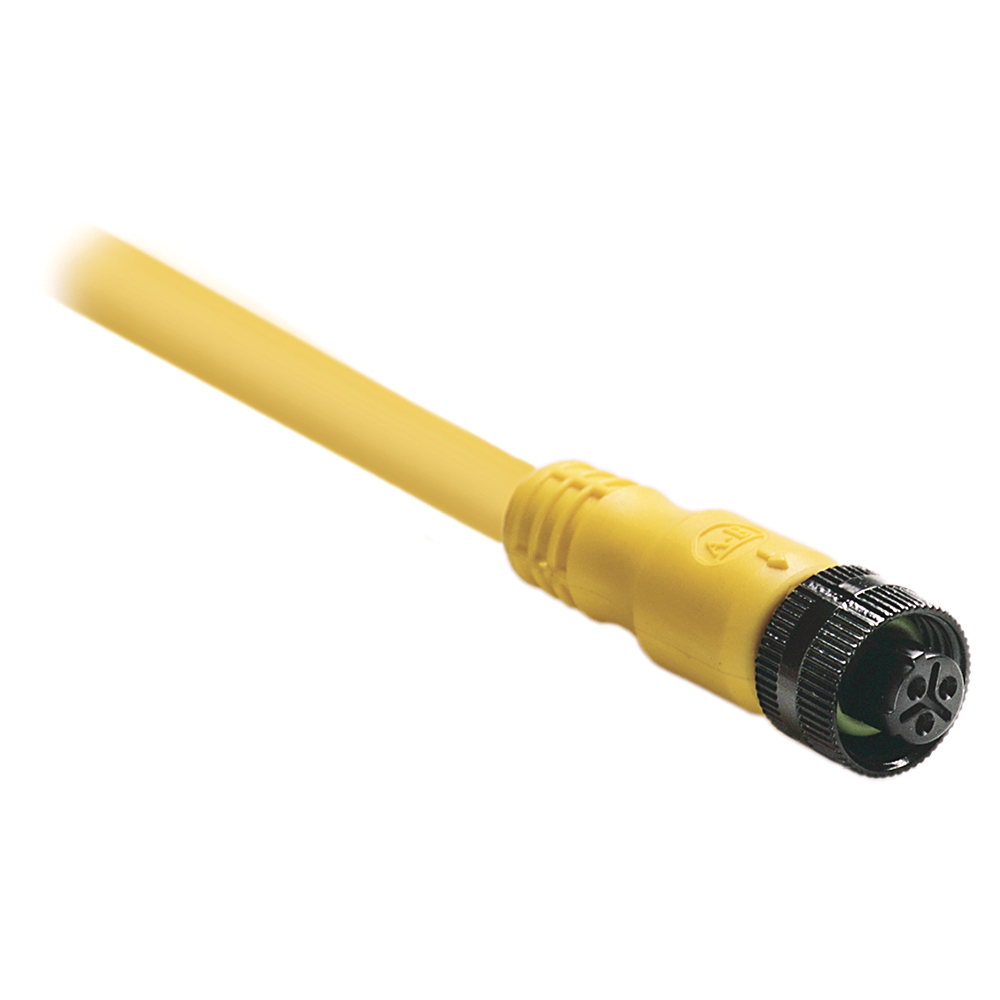 Product image for Cordset QD AC micro 3PIN BRAID