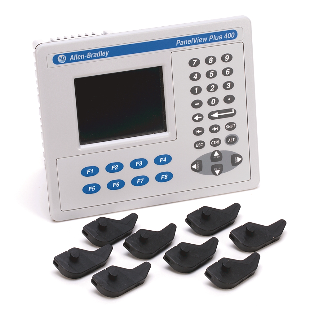 Product image for Terminal graphic keypad/touch 3.5" colour EtherNet & RS-232 AC 256MB