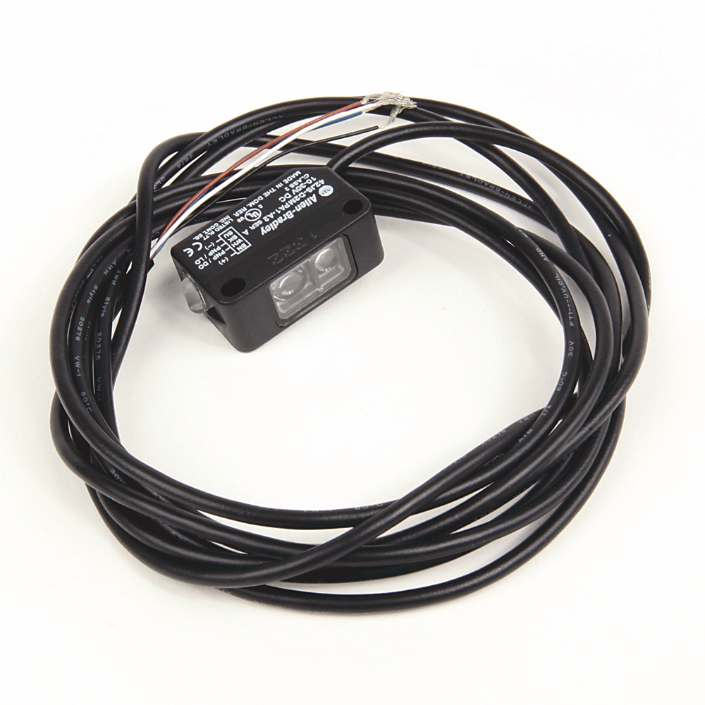 Product image for ABRA 42JS-D2MPA1-F4 SENSOR 800MM RED LED 4PIN DIFFUSE PHOTOELECTRIC VISILIGHT