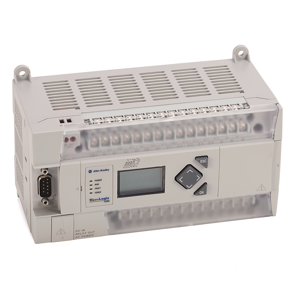 Product image for ABRA 1766-L32BWA MICROLOGIX 1400 24VDC 12RELAYS 32PT CSA CERTIFIED