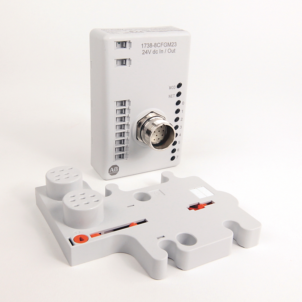 Product image for Module I/O 8-configurable M23 connector devicelogix