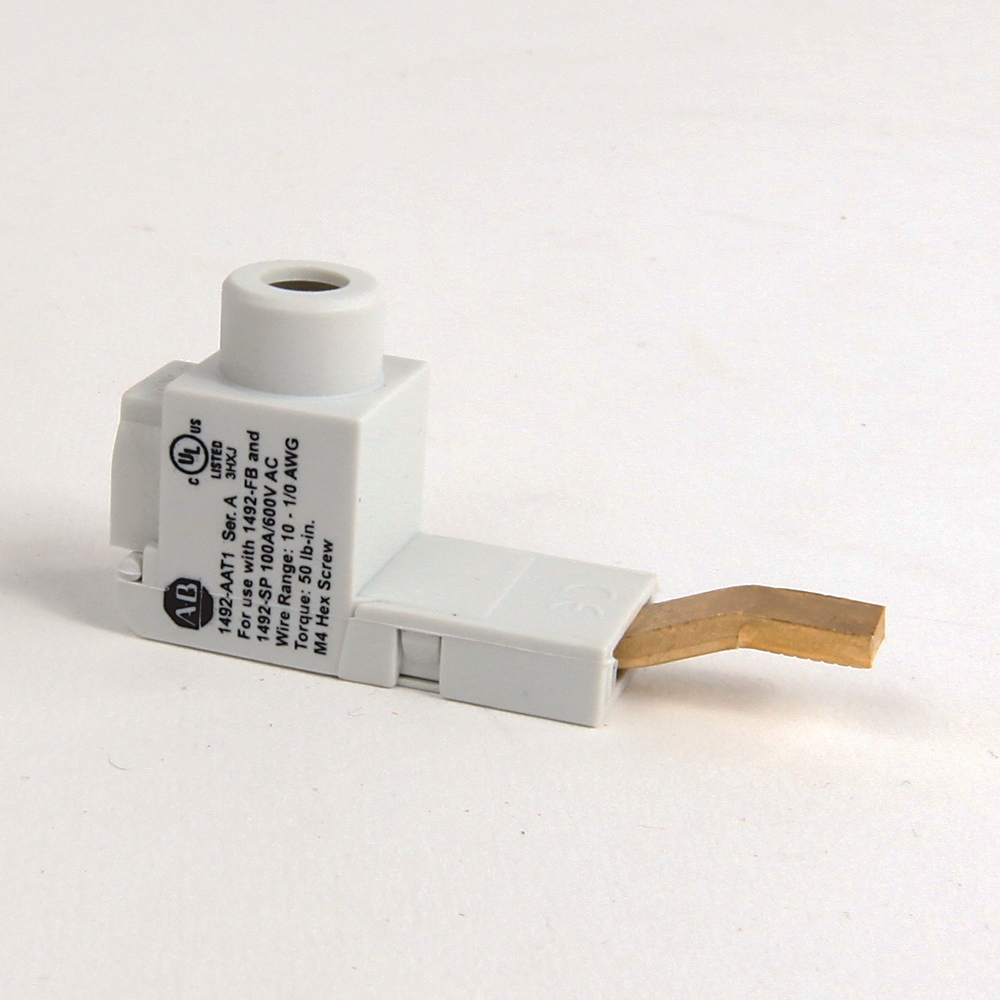 Product image for Lug terminal for 1492 cuttable bus bar 80/100A 10pc