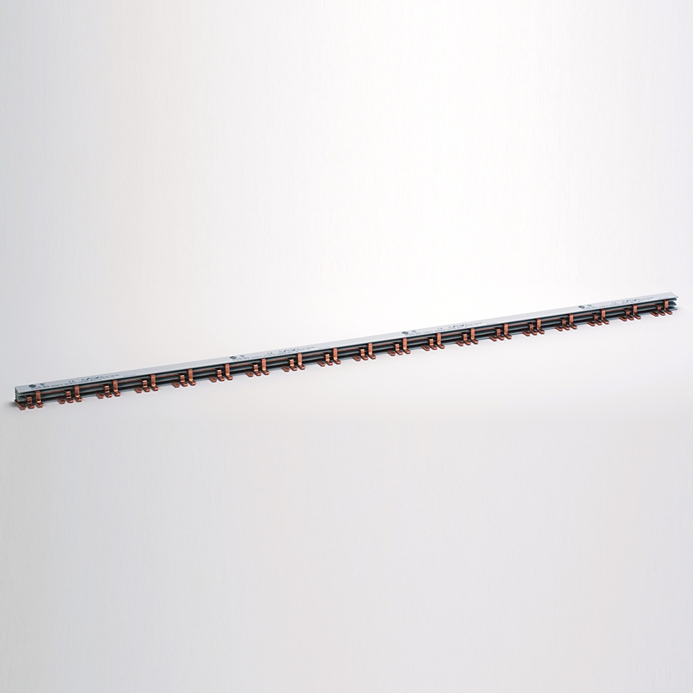 Product image for Busbar 3-phase 100AMP 19-devices/m