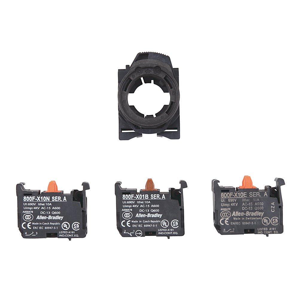Product image for Contact block LOQ PLAS 22 mm 2NO1NF