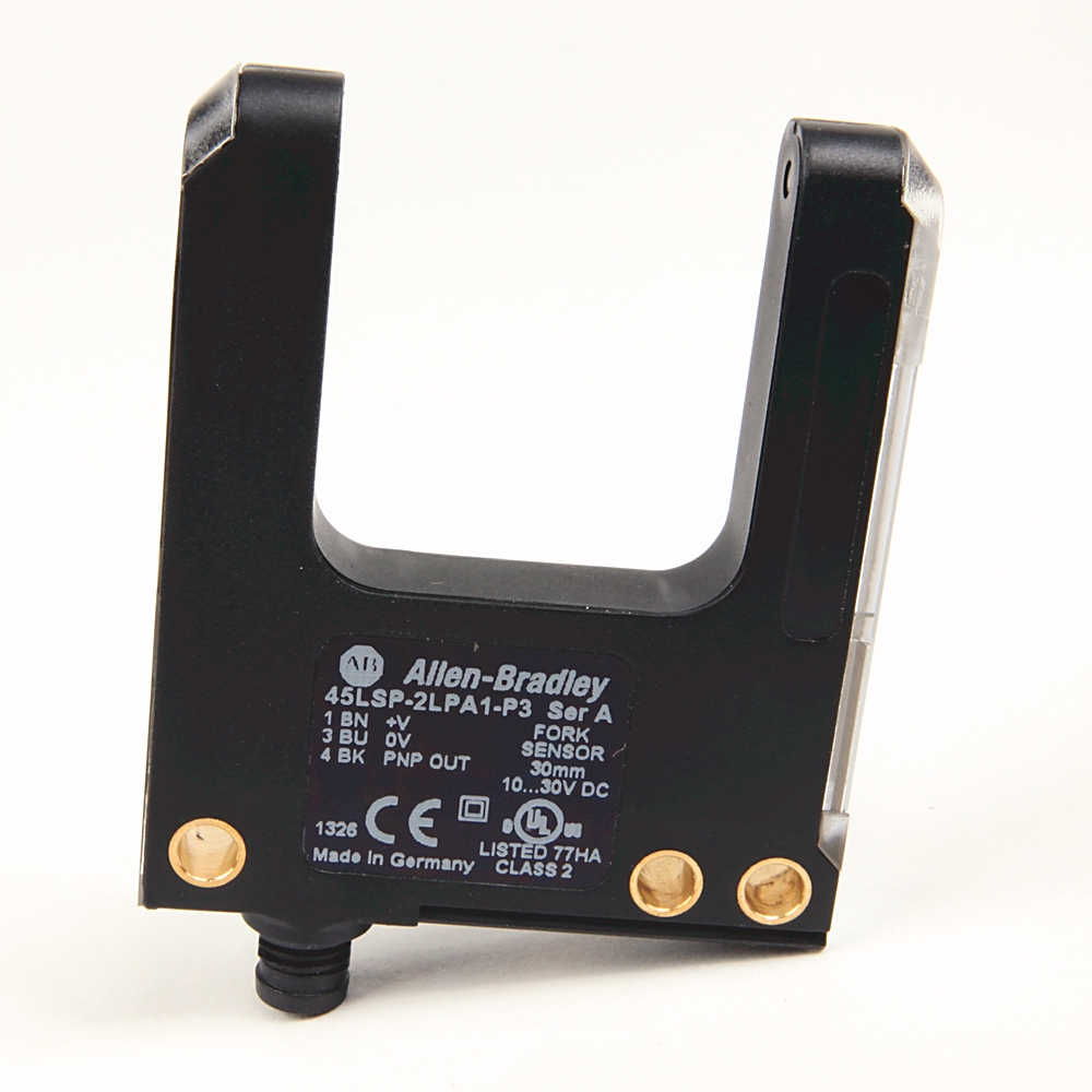 Product image for Optical Fork Sensor, 30 mm Sensing Gap, 10...30V DC Operating Voltage