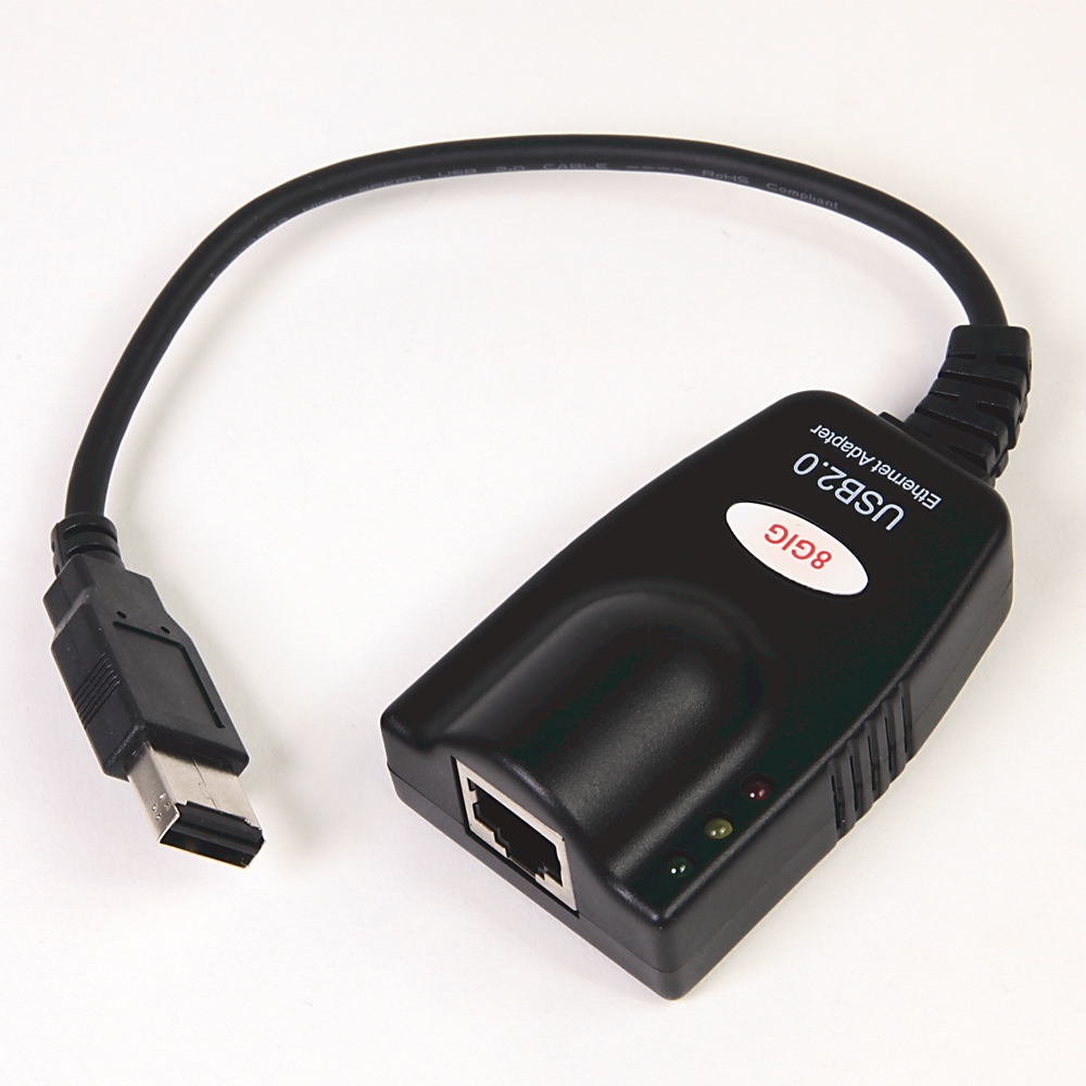 Product image for USB to Ethernet Adaptor