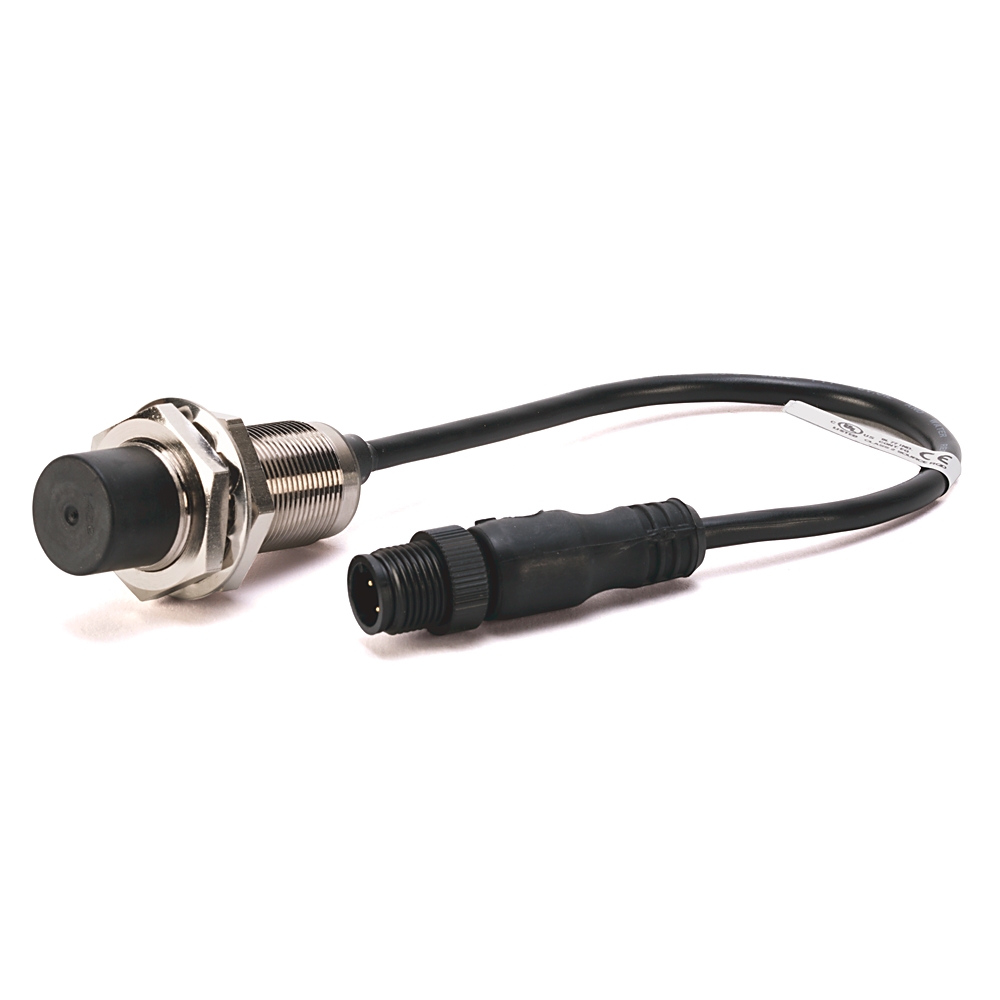 Product image for ABRA 872C-NH8NP12-E2 12 MM BARREL INDUCTIVE PROX SENSOR
