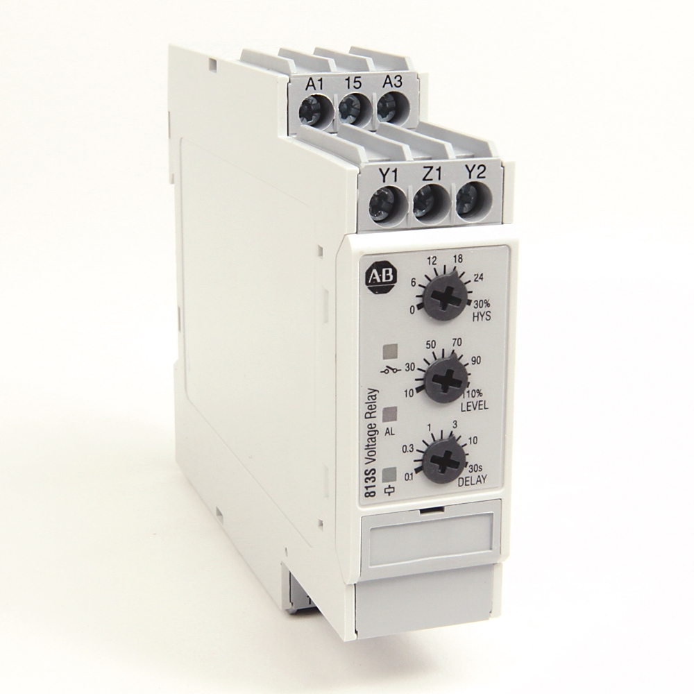 Product image for Relay voltage monitoring 1-form-C 1-phase 115/230VAC/DC