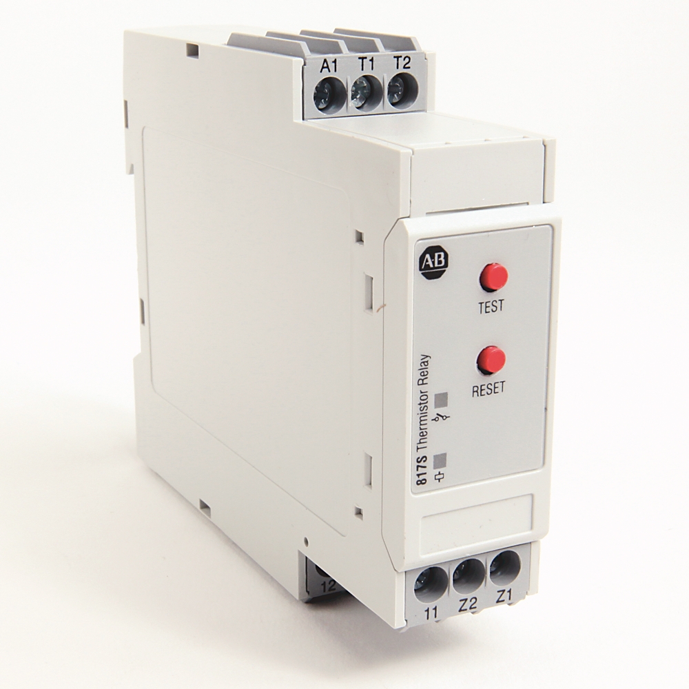 Product image for Relay thermistor monitoring control power 24/48 VAC/DC