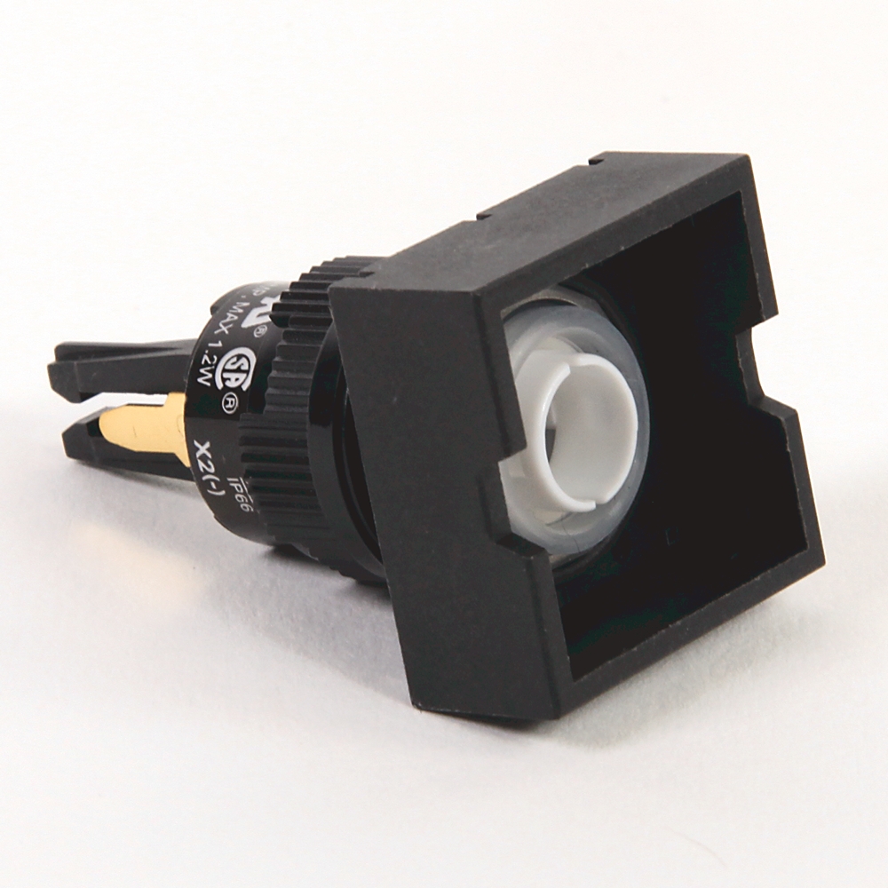 Product image for Operator pushbutton/pilot light momentary extended large square