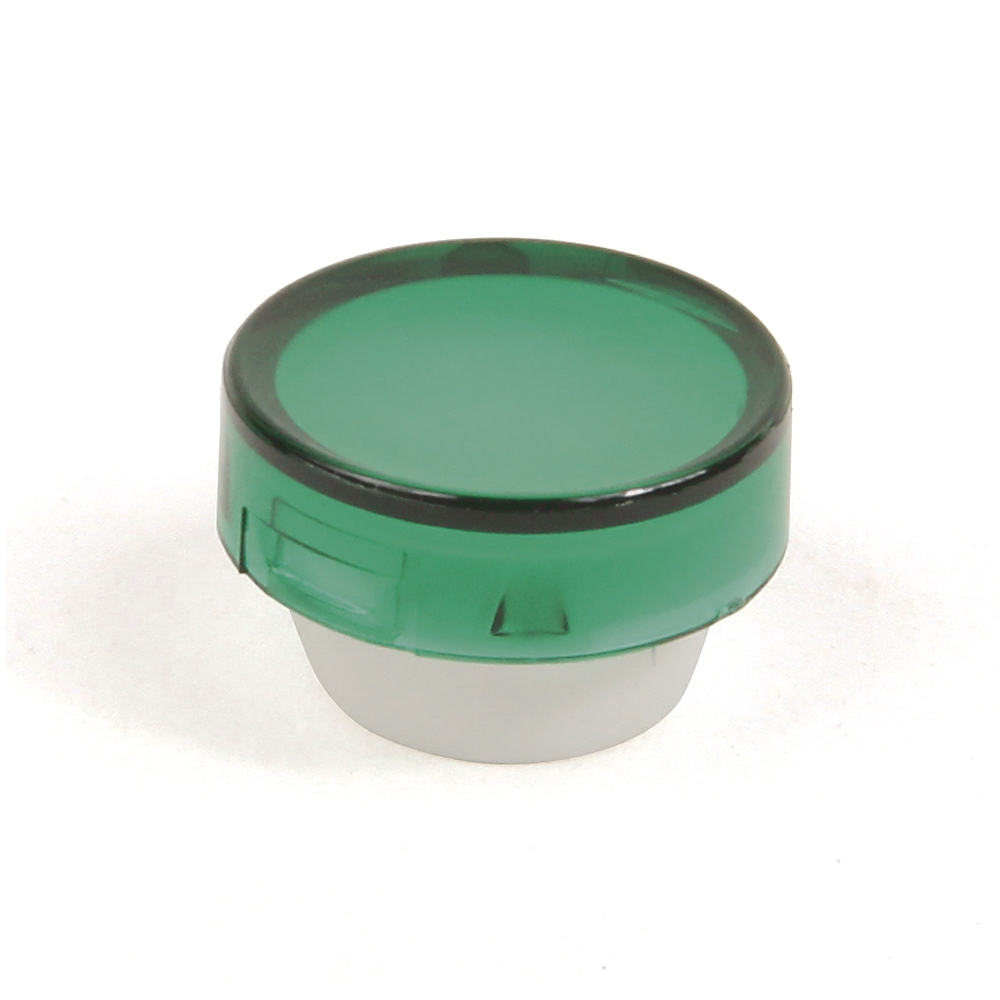Product image for Cap lens with diffuser round green