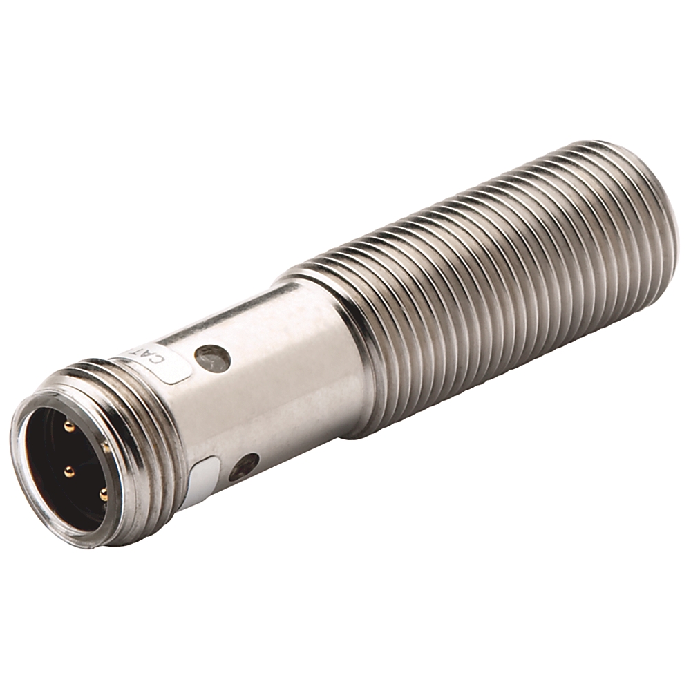 Product image for ABRA 872C-DH2NP8-D4 SENSOR PROX INDUCTIVE CYLINDRICAL NICKEL BRASS 8MM NO SHORT BARREL 4PIN DC MICRO QD 5V- 30VDC