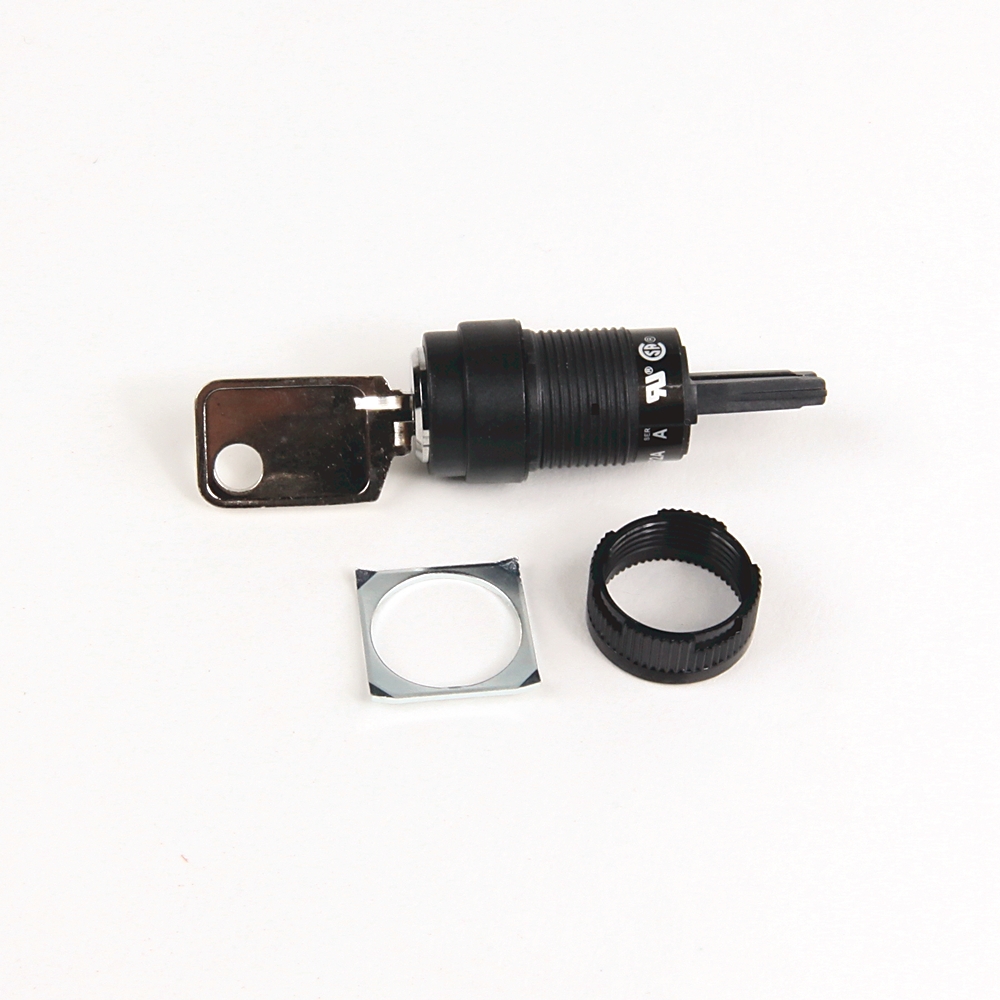 Product image for Operator selector switch 2-position keyed return from right