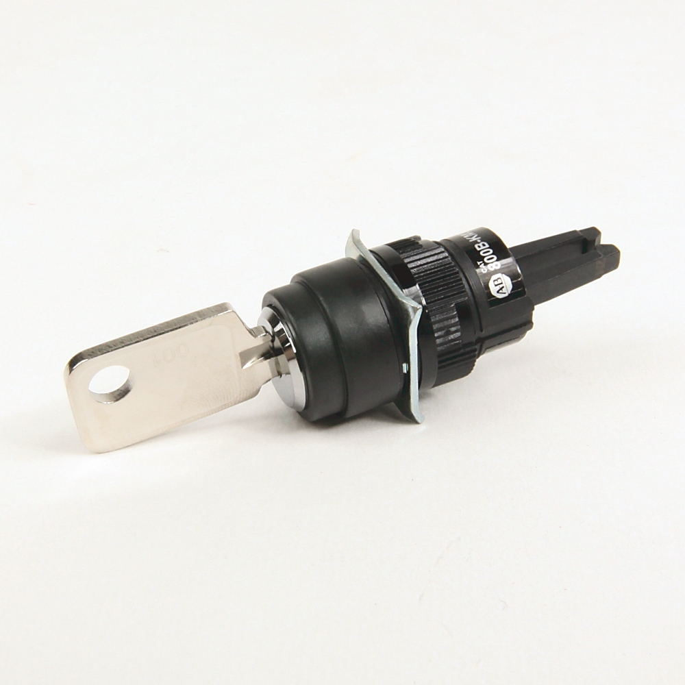 Product image for Operator selector switch 3-position keyed maintained